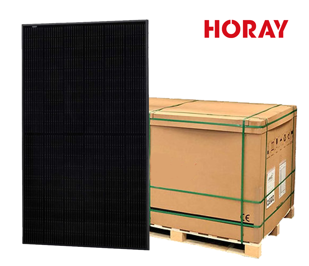 Volle Palette – Nr. 36 Photovoltaik-Module (15,48 kWp) HORAY 430Wp HS430TC-MHO-D Voll Schwarz