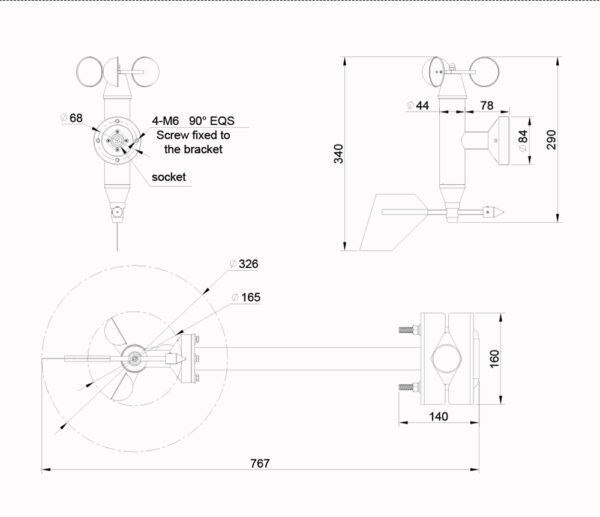 Sensore vento combinato FA21 - immagine 3