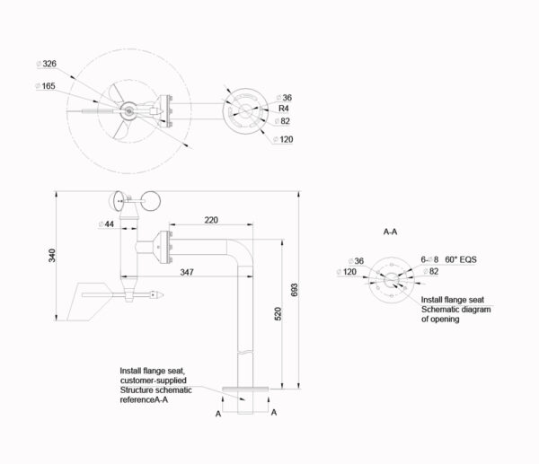 Sensore vento combinato FA21 - immagine 4