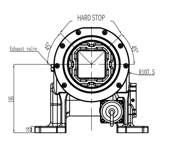 Riduttori di rotazione per solar tracker  mod.  SV05 - immagine 3